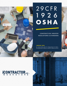 Code of Federal Regulations, 29 CFR Part 1926 (OSHA) 2020