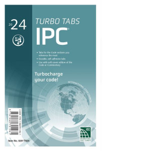 International Plumbing Code Turbo Tabs 2024