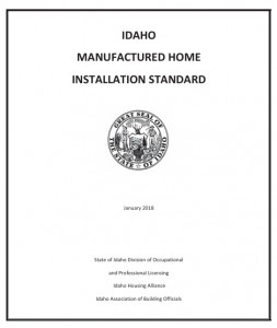 Idaho Manufactured Home Installation Standard