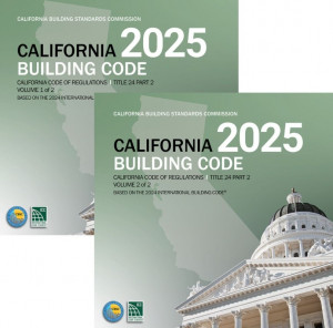 California Building Code, Title 24, Part 2 (Volumes 1 & 2) 2025
