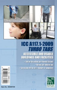 ANSI A117.1 Accessible and Usable Buildings and Facilities 2009 Turbo Tabs